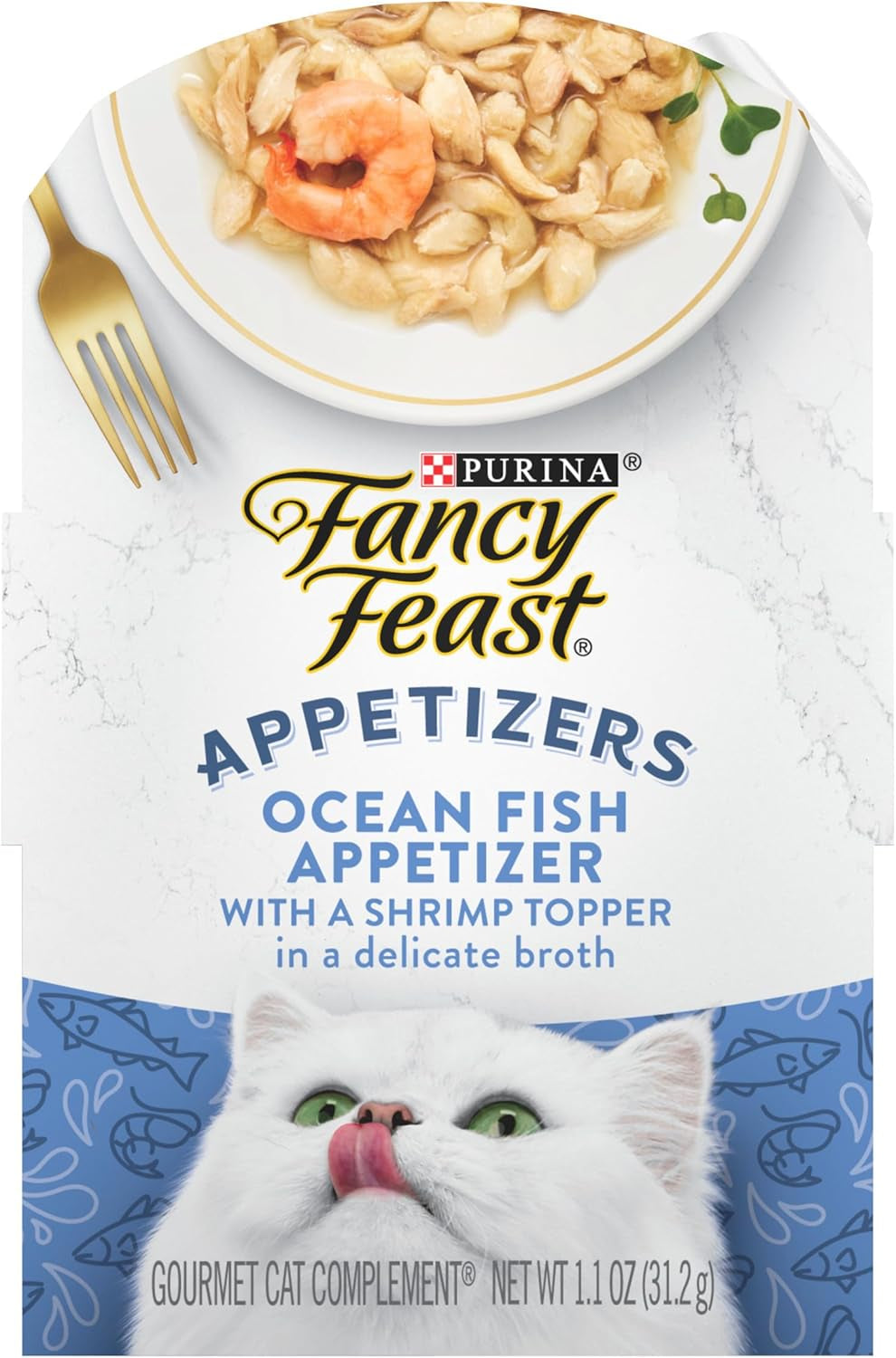 purina-fancy-feast-lickable-appetizers-grain-free-wet-cat-food-topper-ocean-fish-appetizer-with-a-shrimp-cat-food-topper-pack-of-10-1-1-oz-trays