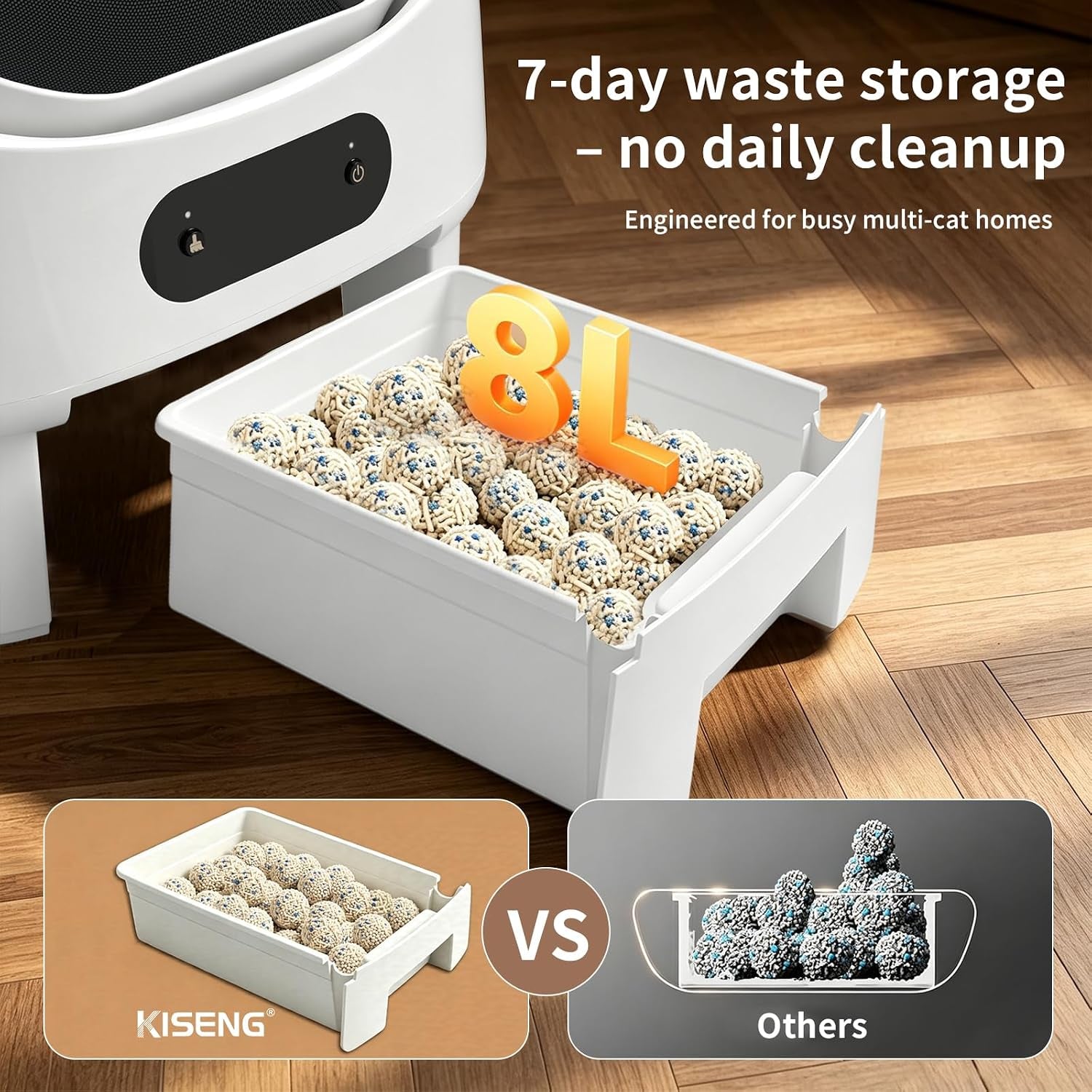 automatic-cat-litter-box-open-top-microwave-radar-training-safety-large-bin-whisper-quiet-motor-simple-setup-rinses-clean-instantly-ideal-for-multiple-cats-white