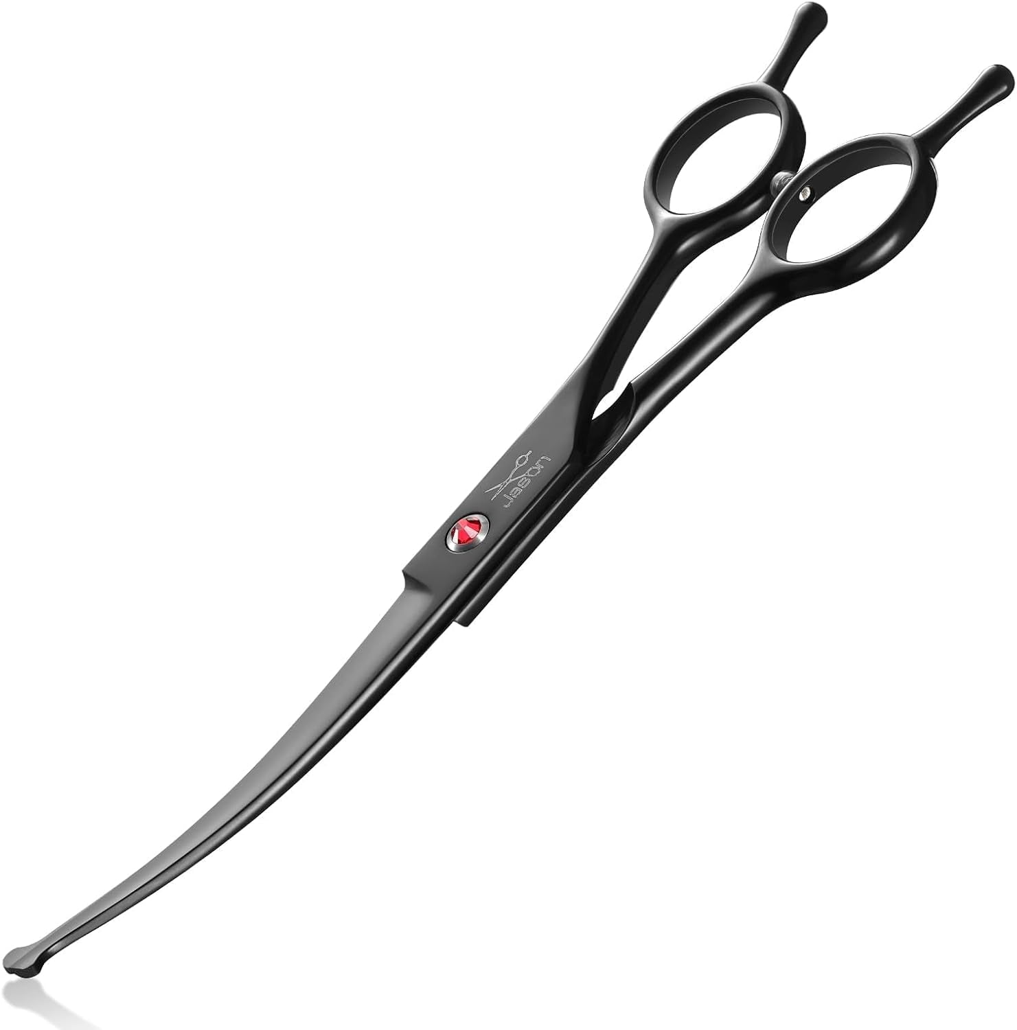 jason-grooming-scissors-for-dogs-sharp-thinning-dog-shear-with-muffler-pad-stainless-steel-dog-grooming-shears-professional-texture-scissors-for-pets-christmas-gift