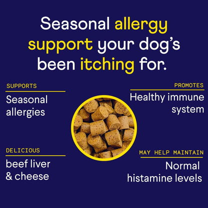 Finn Allergy & Itch Soft Chews for Dogs - Colostrum & Bee Propolis - 90 Ct | Quercetin & Probiotics - NASC Certified - Vet-Formulated - Seasonal & Environmental Allergy Relief2