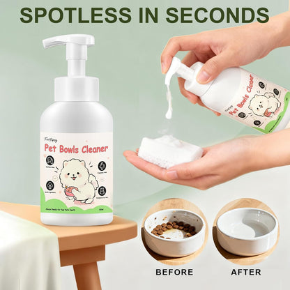 Pet Bowl Cleaner Mousse-Pet Safe Ingredients,Essential Techniques for Water and Food Bowl Hygiene-Dog Cat Wash Mousse Fragrance-Free5