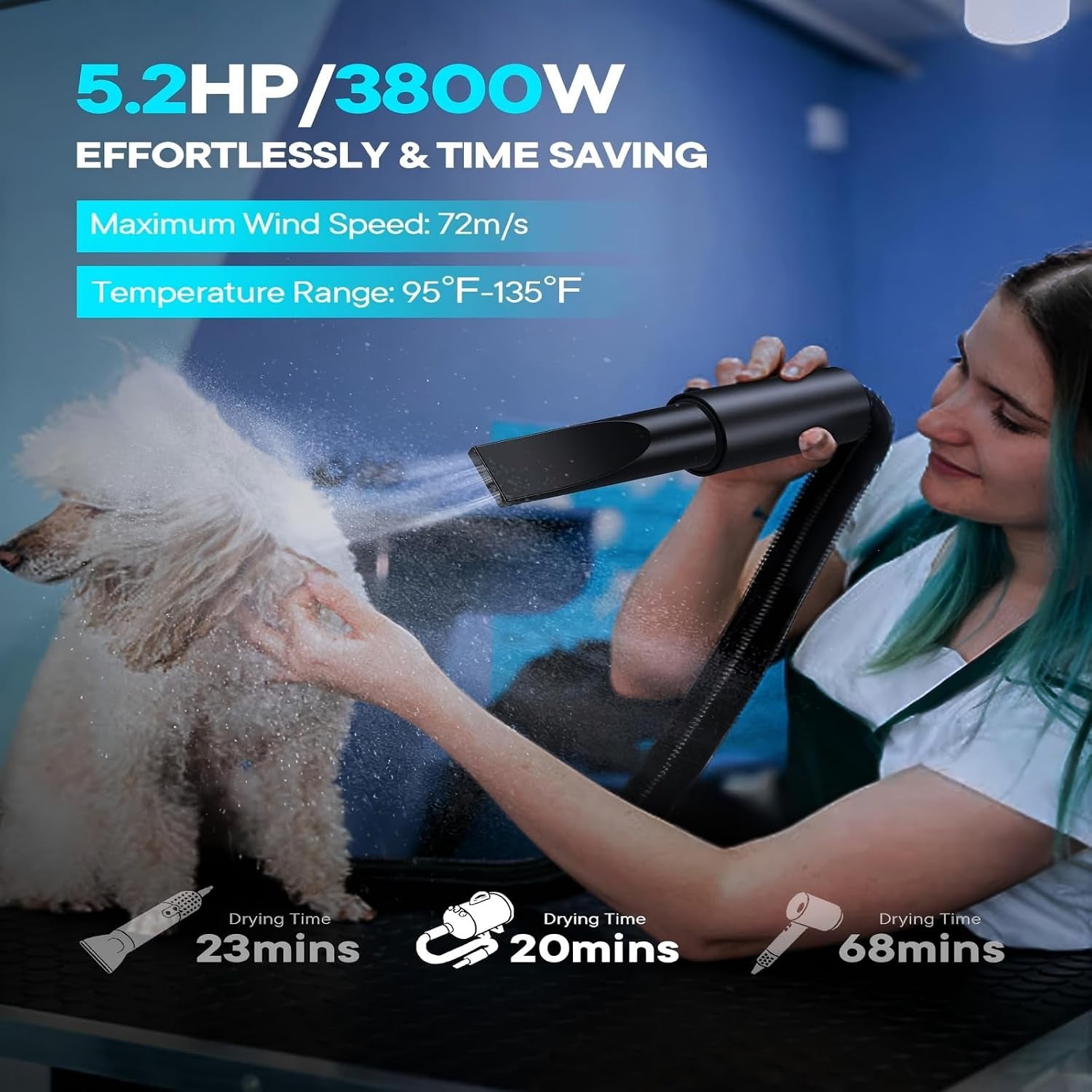 egfki-dog-dryer-5-2hp-3800w-pet-grooming-high-velocity-force-blower-with-4-nozzles-adjustable-speed-and-temperature-dog-hair-dryers-for-grooming