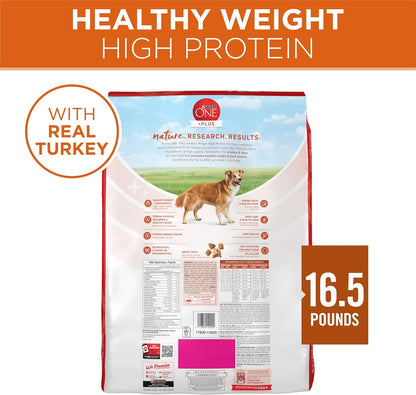 Purina ONE plus Healthy Weight High-Protein Dog Food Dry Formula - 16.5 Lb. Bag9