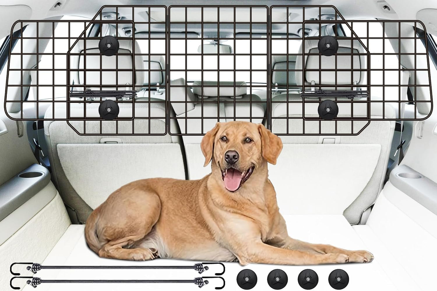 gtongoko-dog-car-barrier-for-suv-heavy-duty-steel-wire-mesh-pet-divider-for-vehicles-adjustable-universal-fit-dog-travel-barrier-for-cars-trucks-suvs-cargo-area-safety-gate-with-elastic-ropes