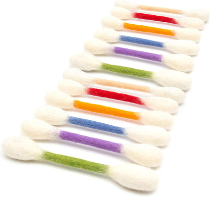 Glaciart One Swabs Cat Toys with Catnip - 6 Pk | Durable for Chew, Cute Cat Toys Interactive Kitty for Boredom, Exercise, & Play | Filled W/Organic Catnip for Anxiety & as Digestive Aid | Gift Idea15