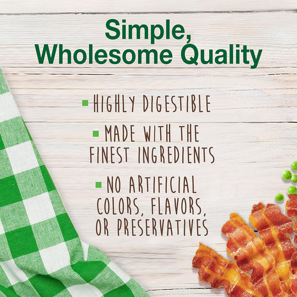 Nylabone Healthy Edibles Natural Chews, Long Lasting Dog Bones, Healthy Dog Treats, Bacon Flavor, X-Small (8 Count)4