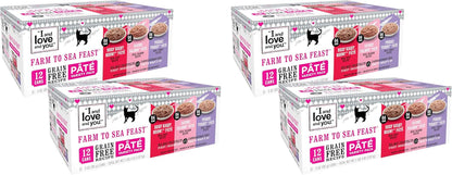 I and LOVE and YOU, Cat Food Variety, 3 Ounce, 12 Pack20