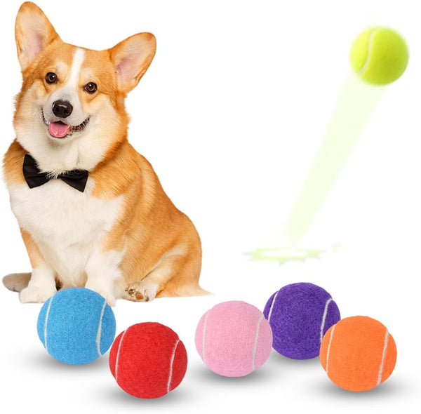 ZIYIZE Mini Tennis Balls, 6 Pack 2 Inch Dog Tennis Balls, Easy Catching Pet Playing Ball for 2 Inch Dog Ball Launcher8