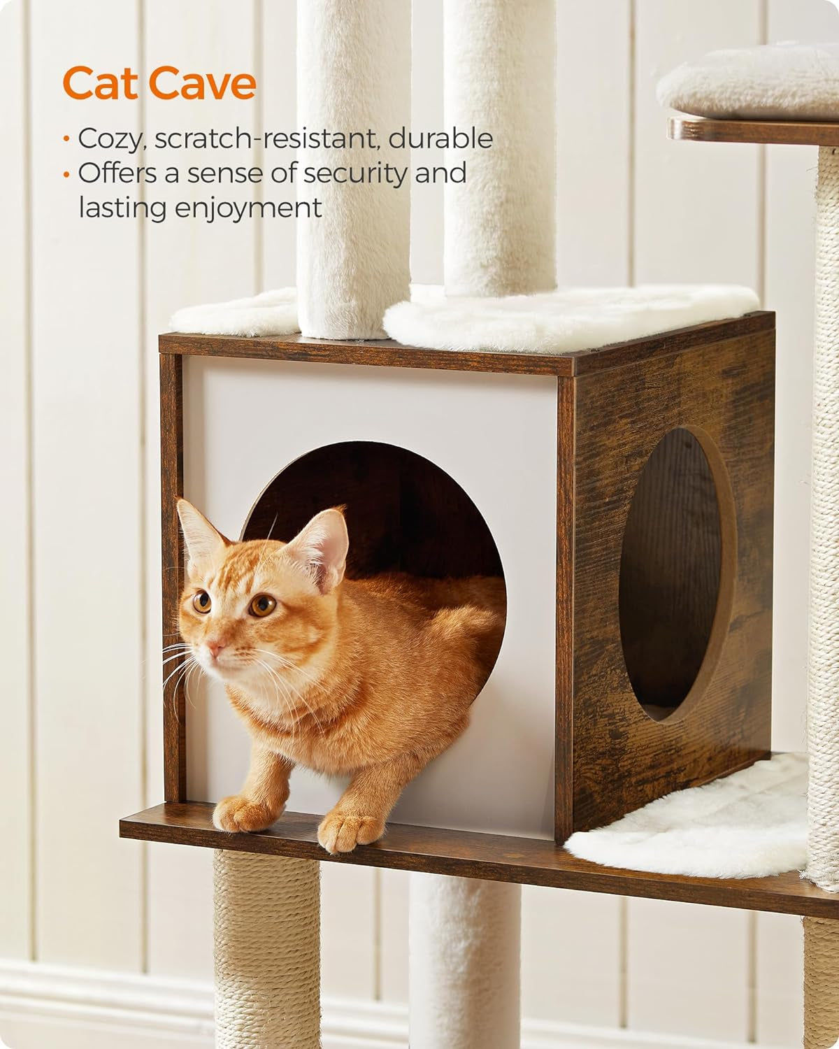 feandrea-cat-tree-64-6-inch-modern-cat-tower-multi-level-condo-with-5-scratching-posts-perch-washable-removable-cushions-cave-rustic-brown-upct166x01