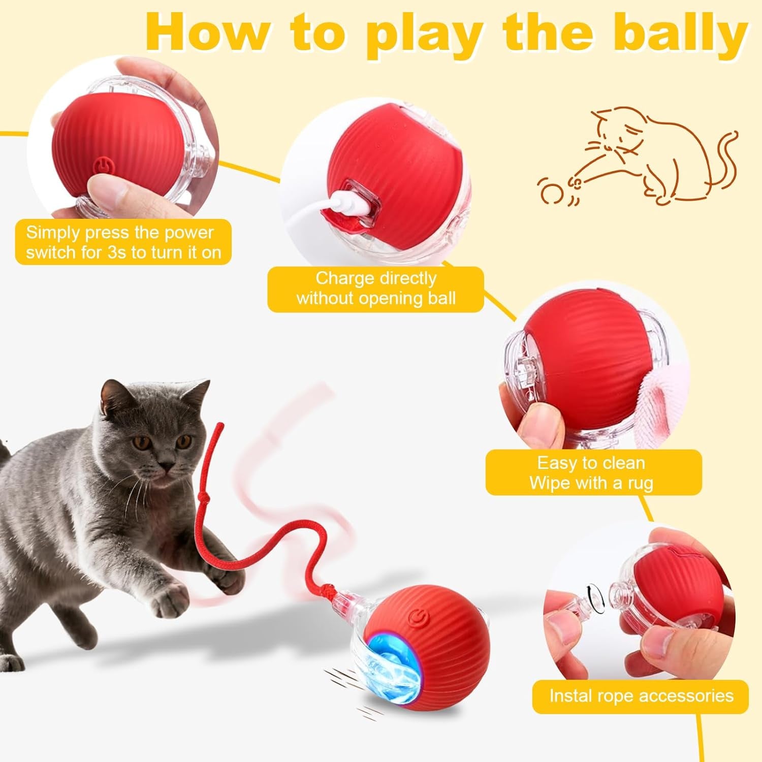 2-pack-usb-rechargeable-smart-cat-toy-ball-360-rotation-automatic-moving-chase-toy-obstacle-avoidance-interactive-play-with-4-spiral-springs-enrichment-toys-for-indoor-cats-puppies-small-dogs