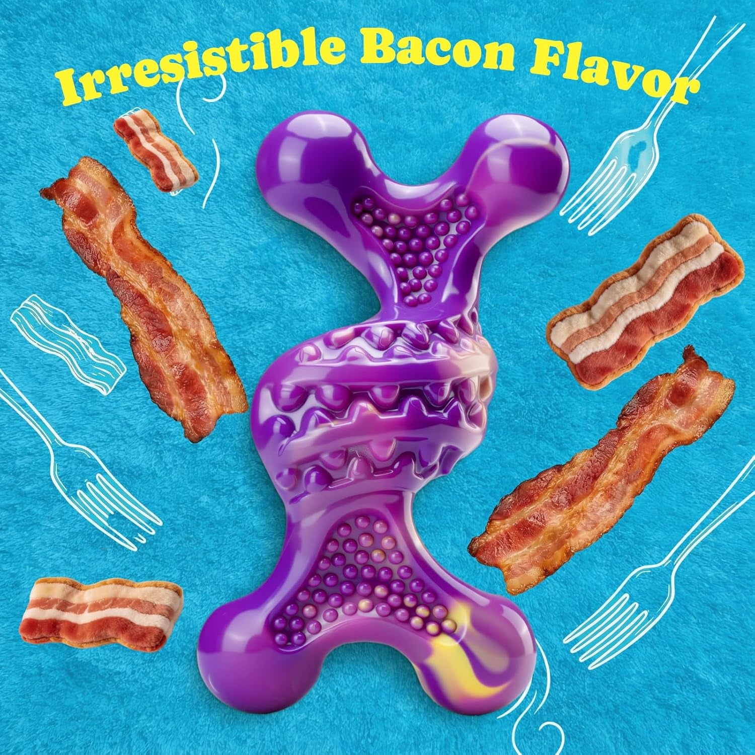 kseroo-2-pack-indestructible-dog-toys-for-aggressive-chewers-30-120-lbs-bacon-flavor-nylon-hard-dog-toys-tough-dog-toys-for-medium-large-breeds-durable-dog-chew-toys-to-keep-them-busy