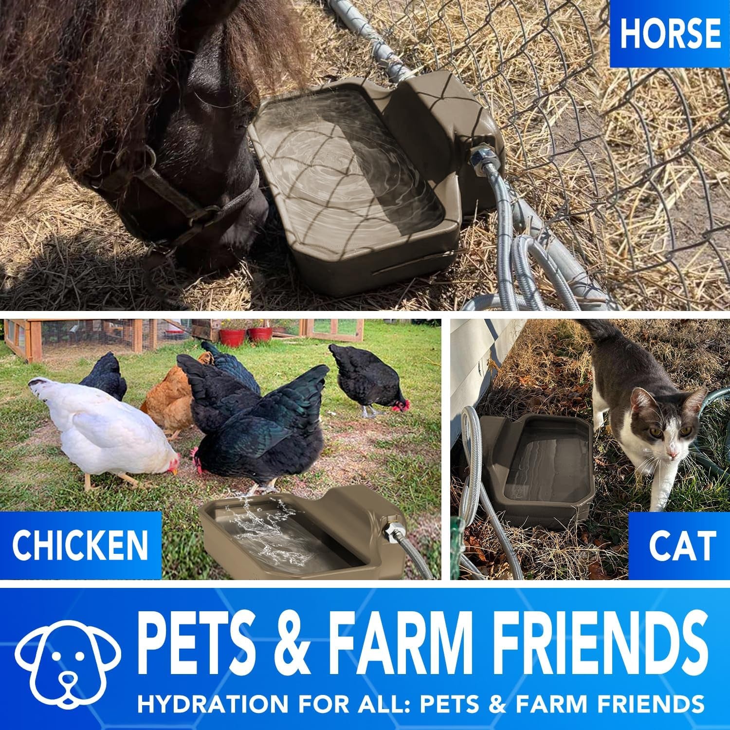 petten-auto-fill-dog-water-bowl-outdoor-1gal-3-75l-automatic-dispenser-auto-refill-float-valve-no-electricity-3-75l-for-dogs-cats-livestock-3-4ght-hose-connection-food-grade-hdpe-durable