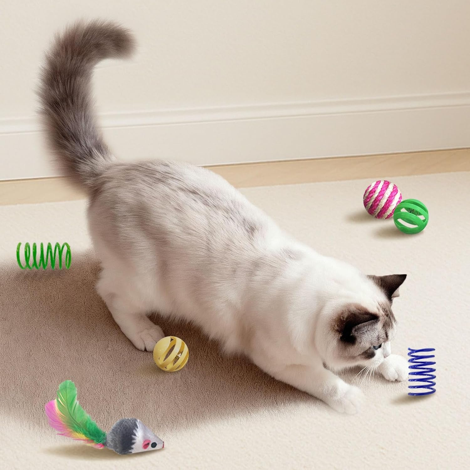cat-toys-for-indoor-cats-34-pack-interactive-cat-toy-set-for-kitten-kitten-toys-variety-pack-with-chew-toy-spring-mouse-ball-ideal-for-enrichment-boredom-relief-and-self-play-toy-bulk