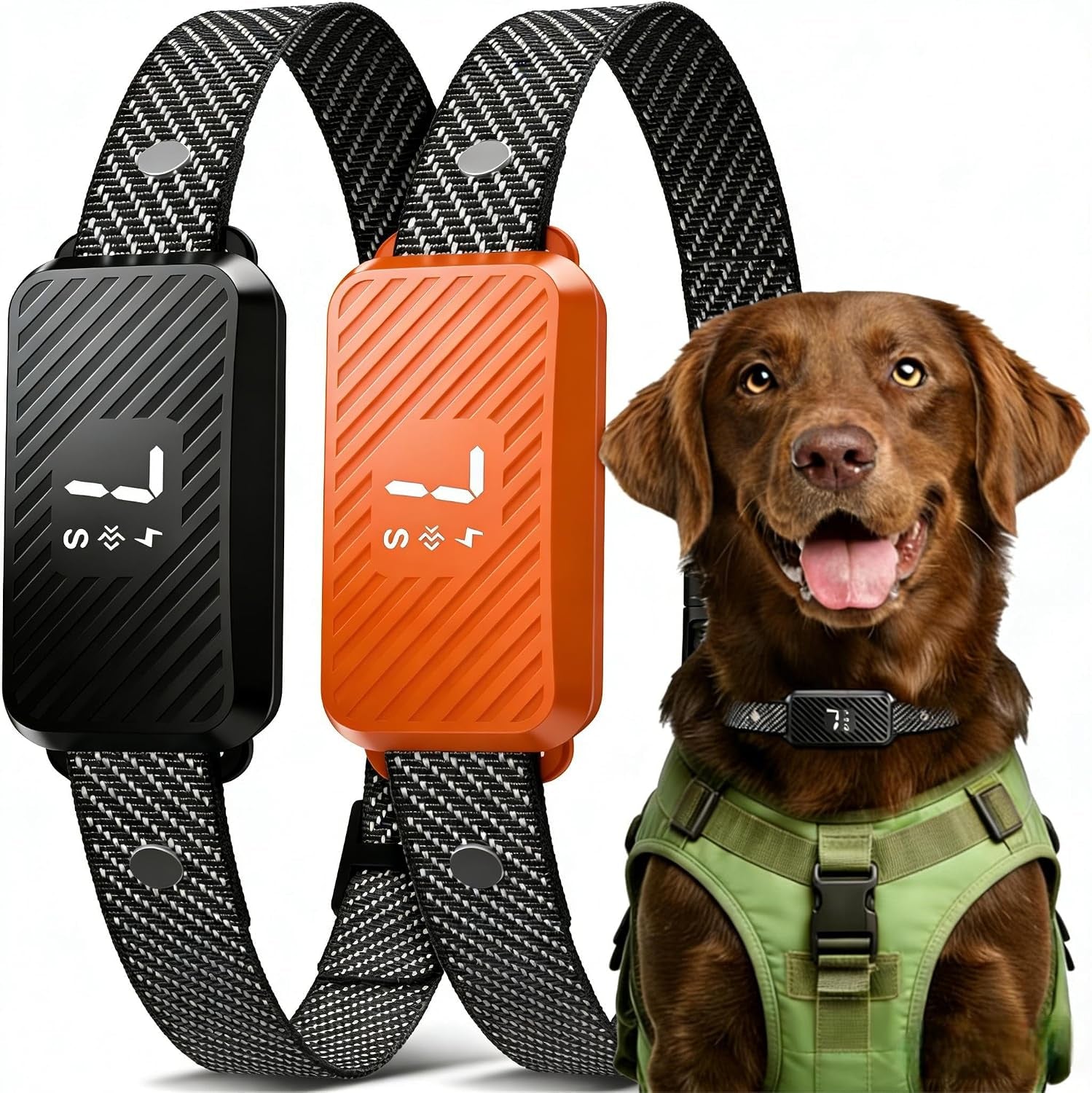 dog-bark-collar-for-large-medium-small-dogs-effective-no-bark-collar-smart-barking-collar-rechargeable-bark-collar-with-7-sensitivity-3-modes-waterproof-neon-orange