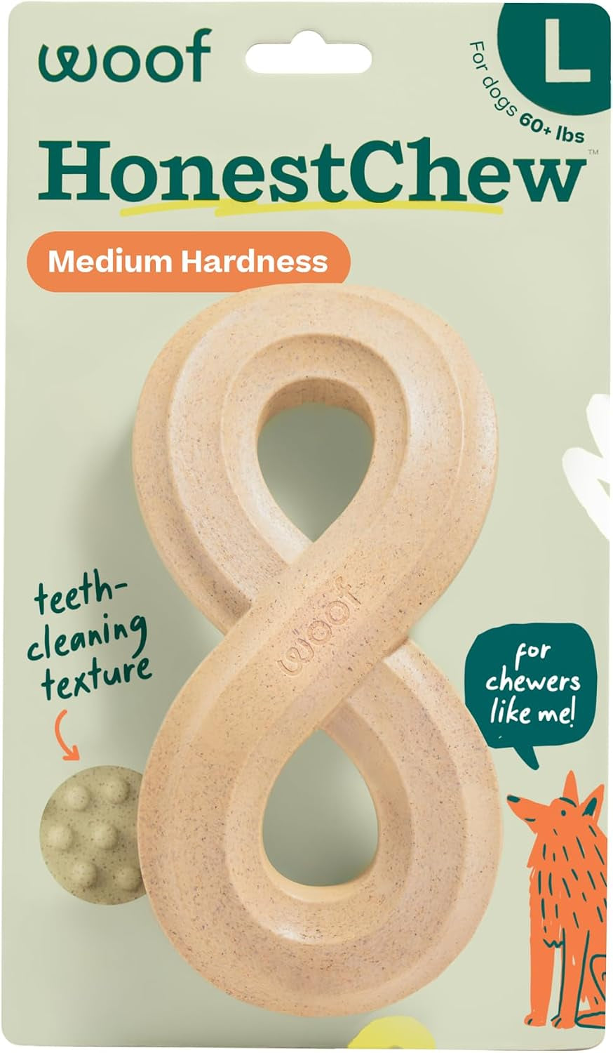woof-honestchew-infinity-dog-chew-toy-for-dogs-under-25-lbs-plant-based-materials-easy-grip-design-splinter-resistant-durable-chew-supports-dental-care