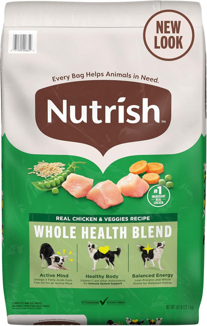 Nutrish Dry Dog Food, Real Chicken & Veggies, 40 Lb. Bag (Rachael Ray)14