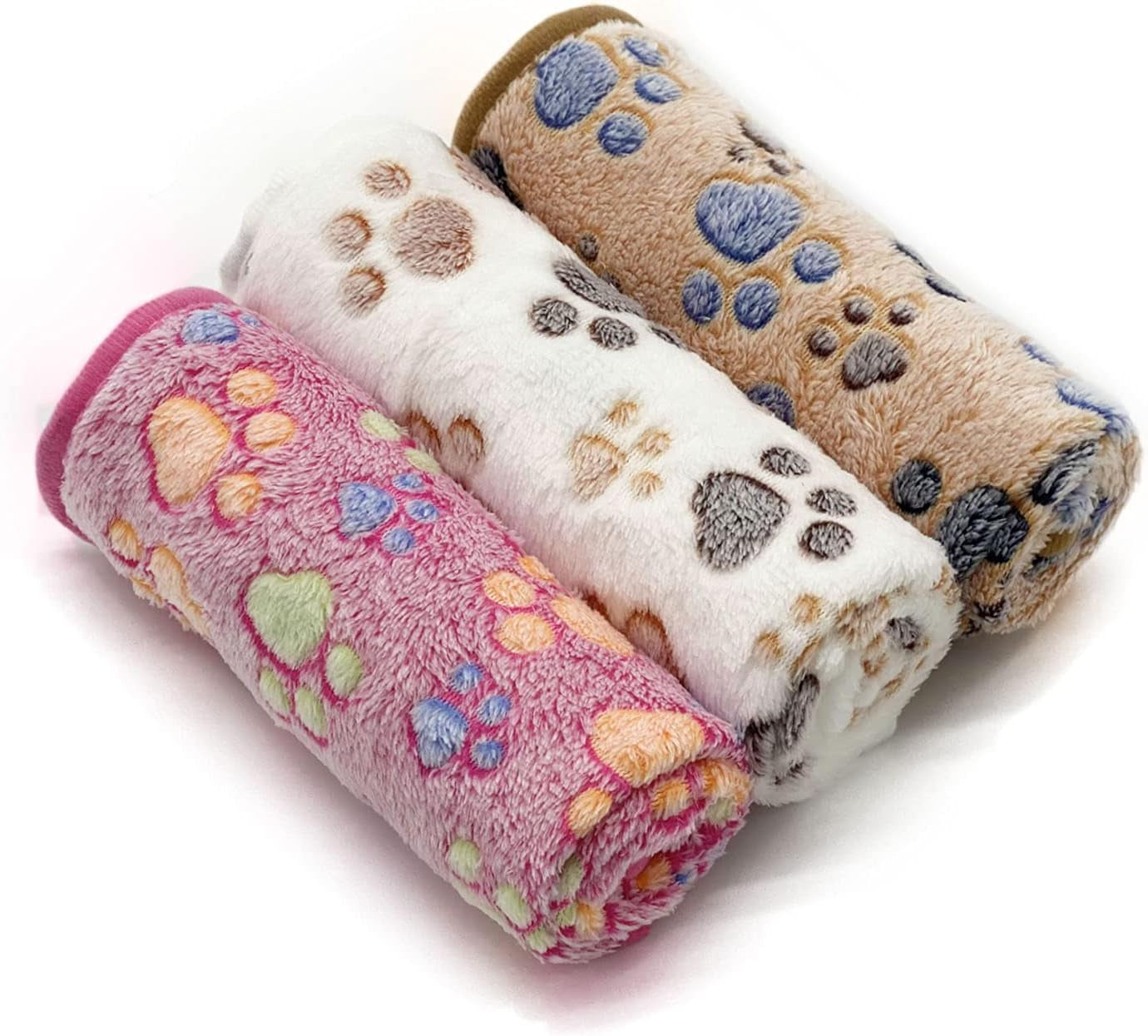 1-pack-3-puppy-blankets-super-soft-warm-sleep-mat-grey-cute-print-blanket-fluffy-fleece-pet-blanket-flannel-throw-dog-blankets-for-small-dogs-puppy-dogs-fluffy-cats-bone-small23x15