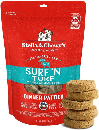 Stella & Chewy'S Freeze-Dried Raw Dinner Patties - Beef Recipe - High Protein Grain-Free Puppy & Dog Food - Perfect for Picky Eaters - 25 Oz41