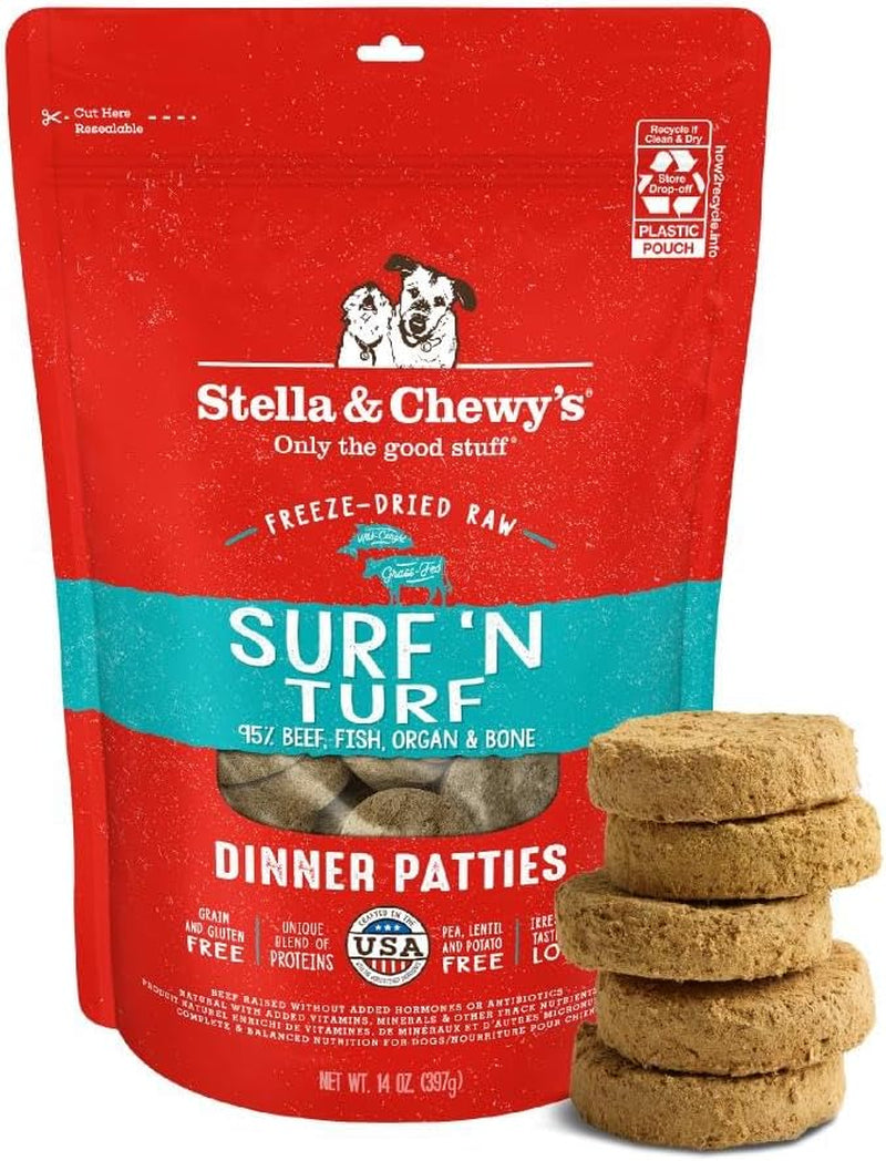 stella-chewys-freeze-dried-raw-dinner-patties-beef-recipe-high-protein-grain-free-puppy-dog-food-perfect-for-picky-eaters-25-oz