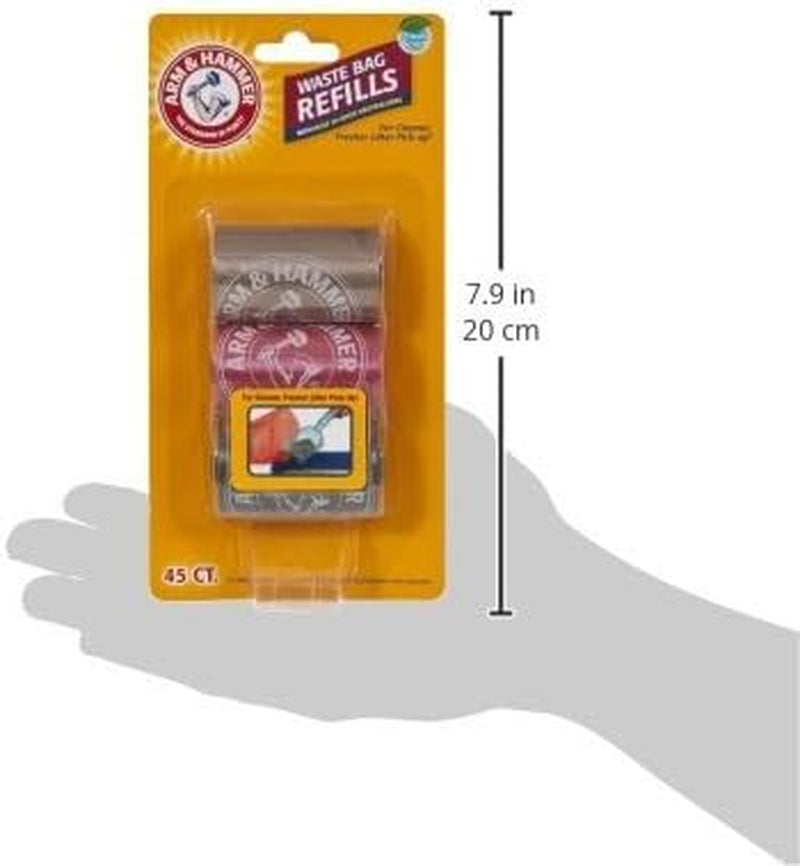 arm-hammer-2-in-1-litter-scoop-and-waste-bags-refills-odor-control-with-activated-baking-soda-fresh-scent-3-count