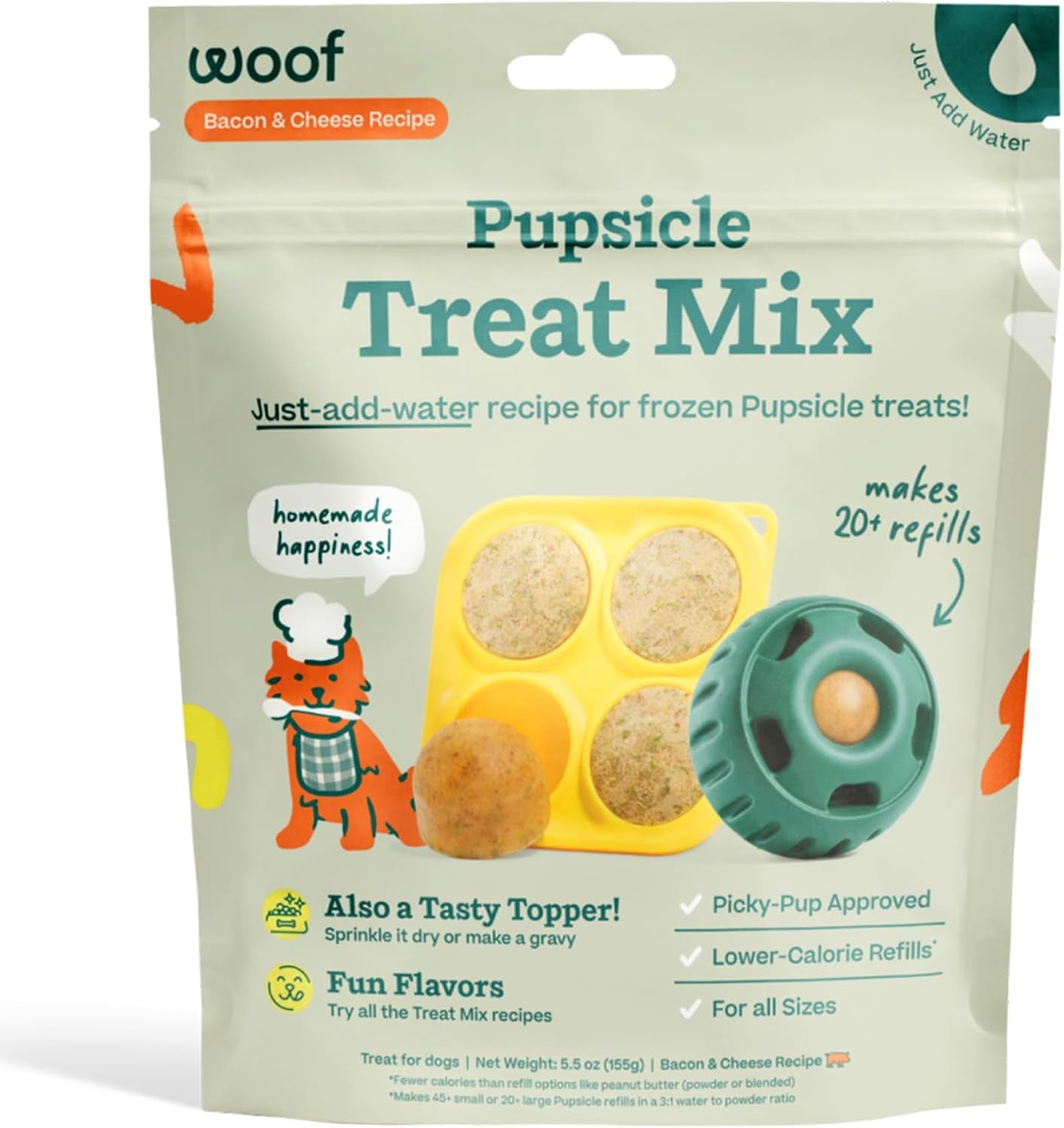 woof-dog-pupsicle-mix-easy-to-make-diy-pupsicle-refills-tasty-healthy-pupsicle-mix-wholesome-ingredients-long-lasting-treats-for-dogs-bacon-and-cheese-mix