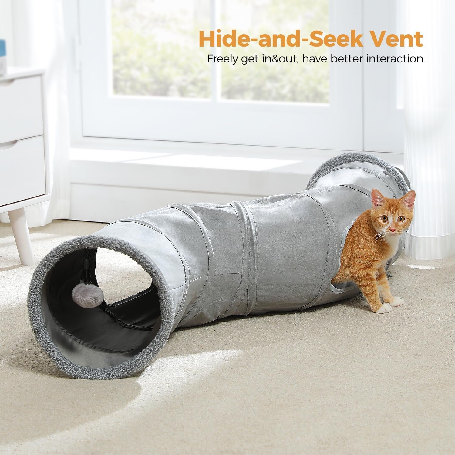 pawz-road-cat-tunnel-s-shape-cat-tunnels-for-large-indoor-cats-51-long-durable-spacious-10-5-cat-tube-with-peepholes-dangling-ball-toy-connected-to-play-tunnels-collapsible-for-easy-storage