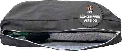Molly Mutt Medium to Large Duvet Cover, Heat Waves, Brown with Black Accents 36"X45"X5"53