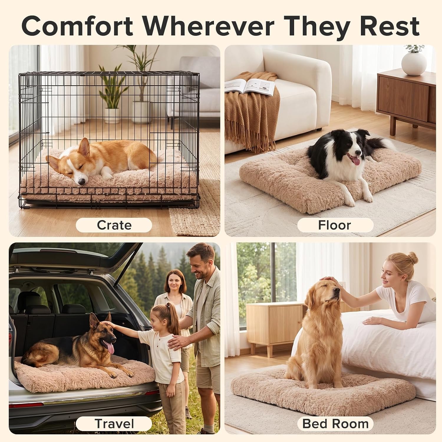 joejoy-large-dog-bed-crate-pad-deluxe-plush-washable-dog-beds-fulffy-soft-kennel-pad-anti-slip-pet-sleeping-mat-for-extra-large-medium-small-dogs-40-x-27-beige