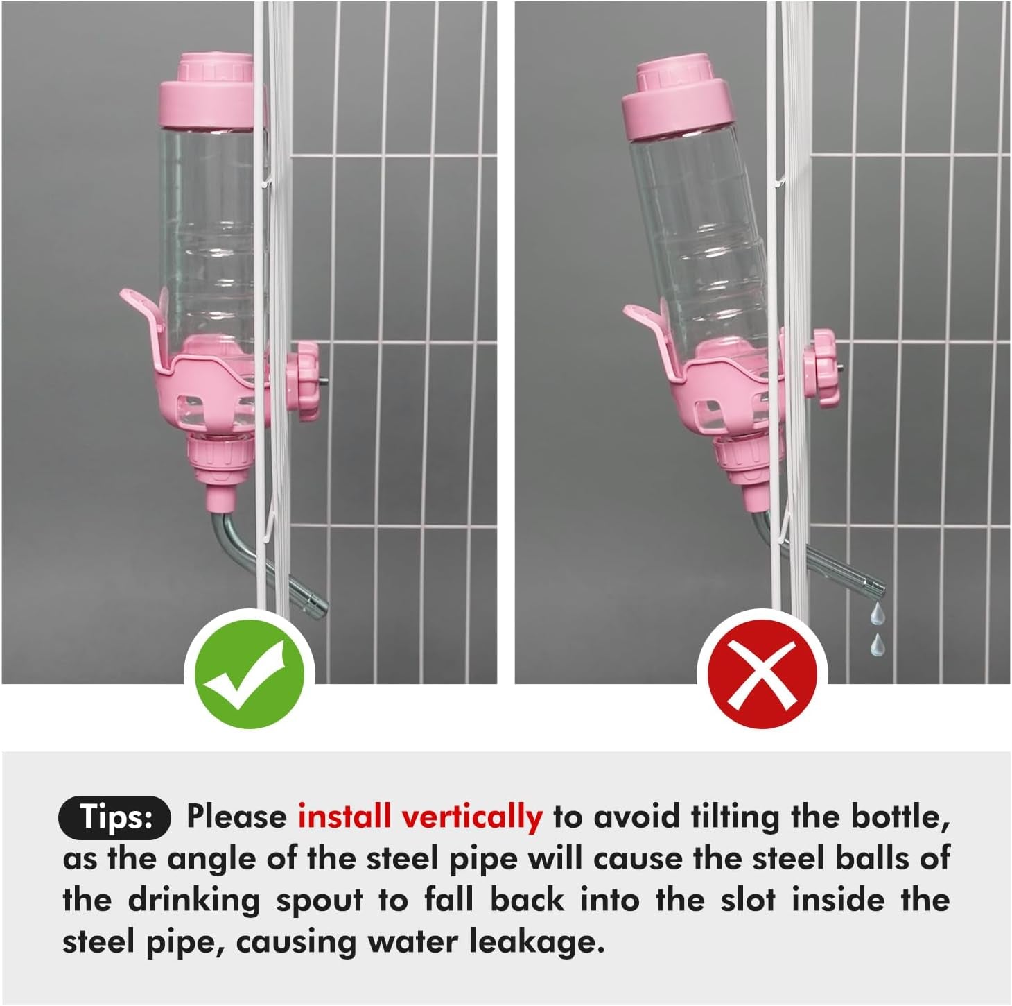 vannon-dog-crate-water-bottle-34oz-top-fill-pet-water-dispenser-pink-kennel-water-bottle-helps-keep-pets-hydrated-longer-with-fewer-refills-and-easy-daily-care