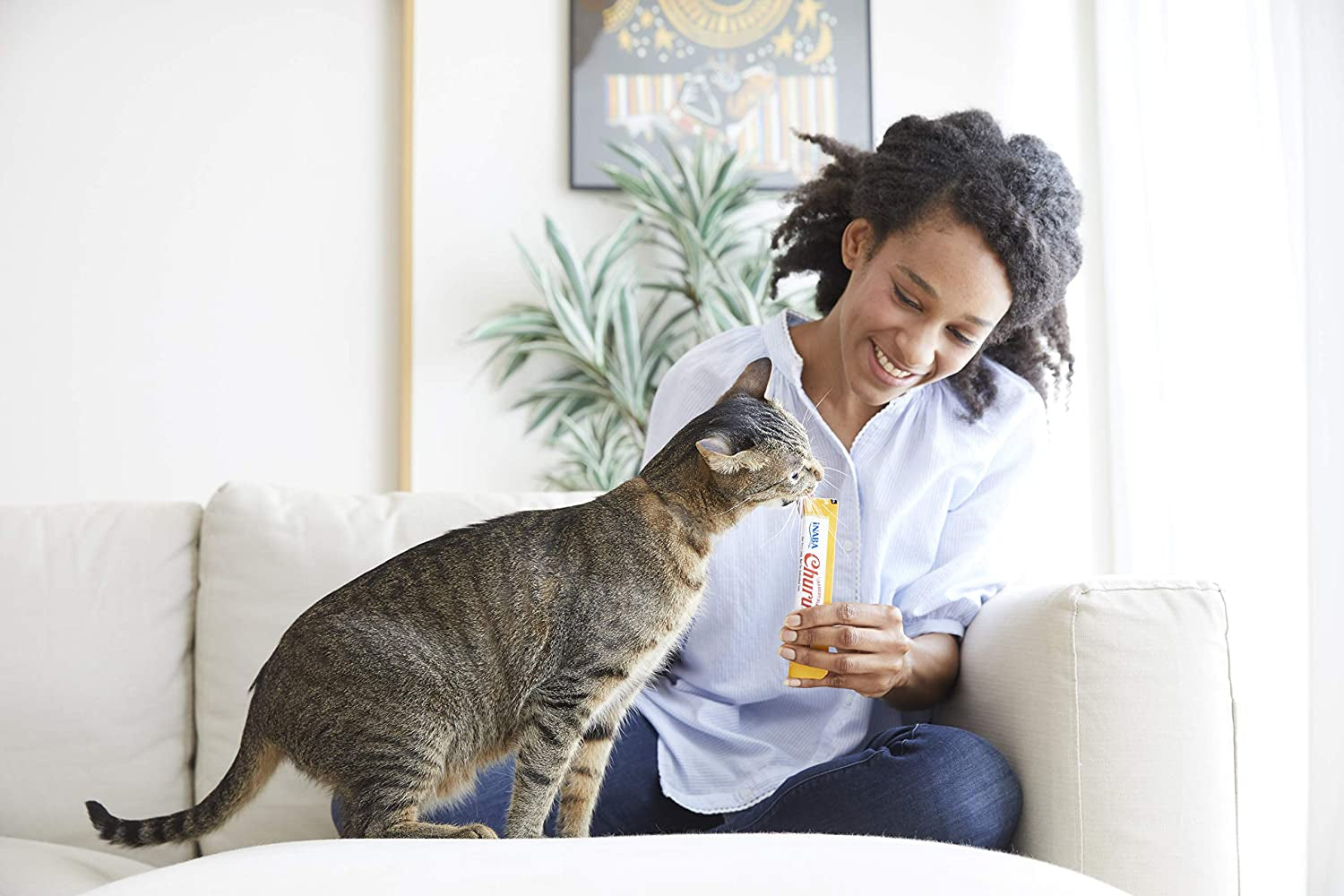 inaba-churu-lickable-puree-natural-cat-treats-chicken-with-cheese-recipe-4-tubes