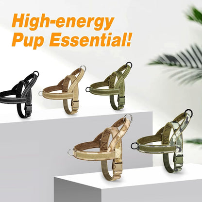 Forestpaw No Pull Dog Harness with Large Handle,Comfortable,L,Brown | Adjustable Fits Chest 26-31",50-80 Lbs,Slip On,Quick Release,Easy Control,Soft Padded,For Medium Large Dogs Walking Training6