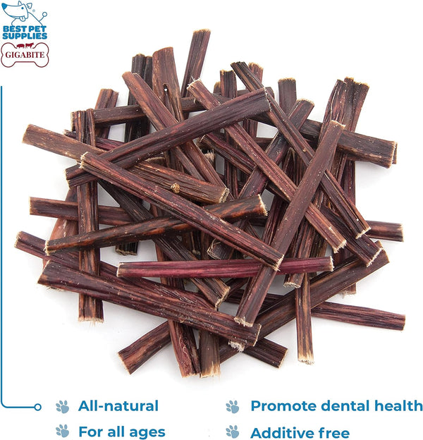Gigabite Beef Esophagus Dog Treats Sticks - 6 Inch , 40 Pack | All Natural, Single-Ingredient Beef Gullet Chews, High Protein, Rawhide Free, Supports Dental Health2