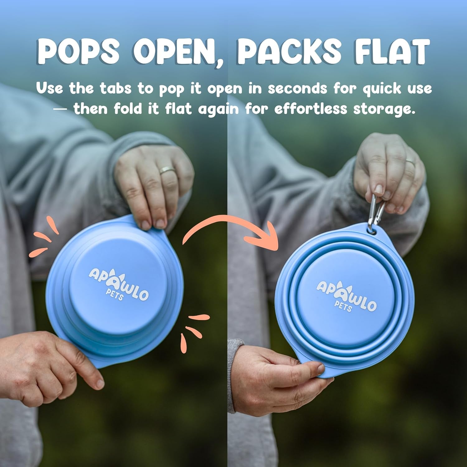 collapsible-dog-bowl-800ml-27-oz-portable-silicone-travel-water-bowl-for-dogs-with-carabiner-foldable-dishwasher-safe-hiking-camping-dog-essentials-outdoor-pet-feeding-blue