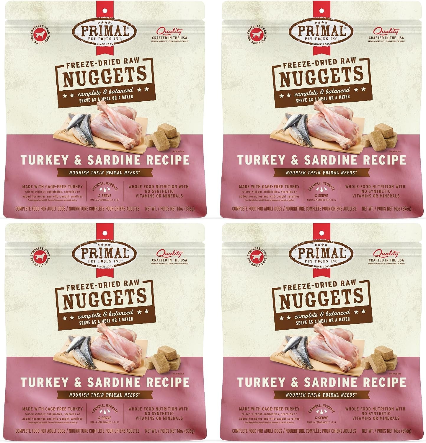primal-freeze-dried-dog-food-nuggets-chicken-complete-balanced-meal-topper-or-treat-premium-healthy-grain-free-high-protein-raw-dog-food-14-oz-complete-balanced-nutrition-meal-topper-or-treat-grain-free-high-protein-no-synthetic-vitamins-minerals