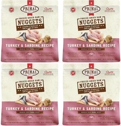 Primal Freeze Dried Dog Food Nuggets, Chicken; Complete Balanced Meal, Topper or Treat; Premium, Healthy, Grain Free, High Protein Raw Dog Food, 14 Oz | Complete & Balanced Nutrition, Meal, Topper or Treat, Grain-Free, High Protein, No Synthetic Vitamins & Minerals30