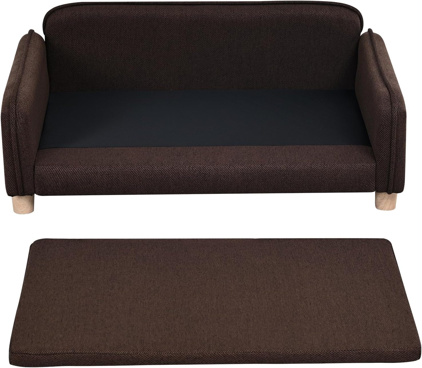big-sized-dog-bed-wooden-frame-pet-sofa-couch-washable-cushion-cat-couch-linen-fabric-dog-sofa-and-chair-for-medium-pet-rest-brown