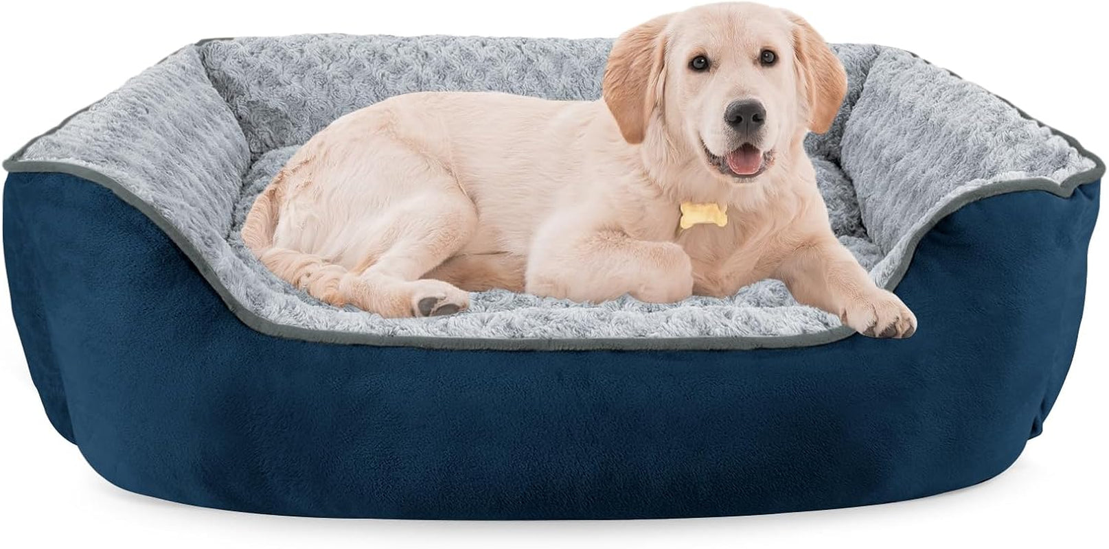 joejoy-rectangle-dog-bed-for-large-medium-small-dogs-washable-orthopedic-sofa-bed-soft-breathable-puppy-pet-cuddler-durable-calming-dog-bed-with-anti-slip-bottom-multiple-sizes-beige