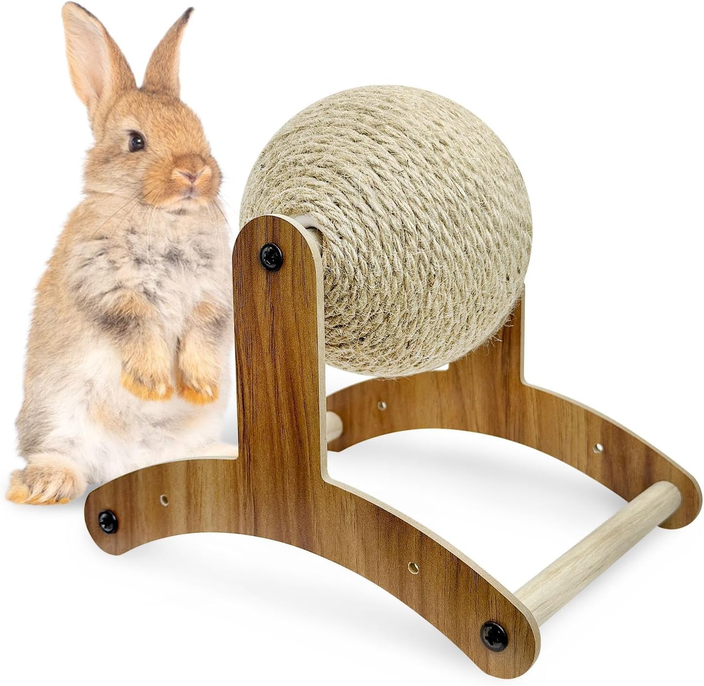 fhiny-rabbit-scratch-toy-natural-sisal-rabbit-scratching-ball-with-cardboard-pad-2-in-1-bunny-claw-scratcher-interactive-toys-nail-scratching-post-for-indoor-pets-kittens-ferrets-small-animals