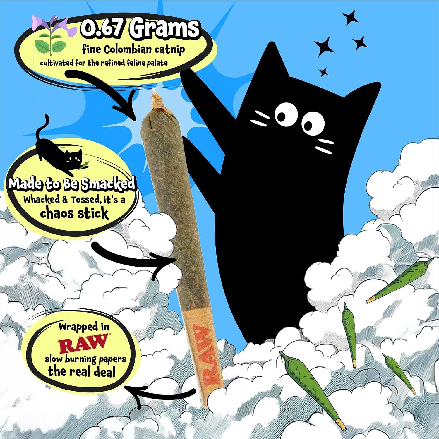 lit-labs-catnip-joint-5-organic-pre-rolls-papers-to-fix-a-bad-cattitude-funny-cat-toy-for-indoor-cats-with-existential-dread