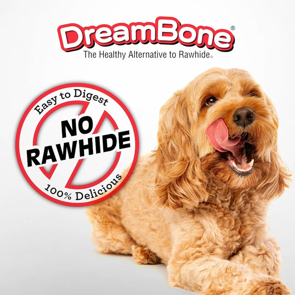 Dreambone Triple Flavor Twisties Dog Treats, Daily Rawhide-Free Chew, Digests Safely, with Real Protein, Beef, Pork, Chicken and Veggies, 25 Count5