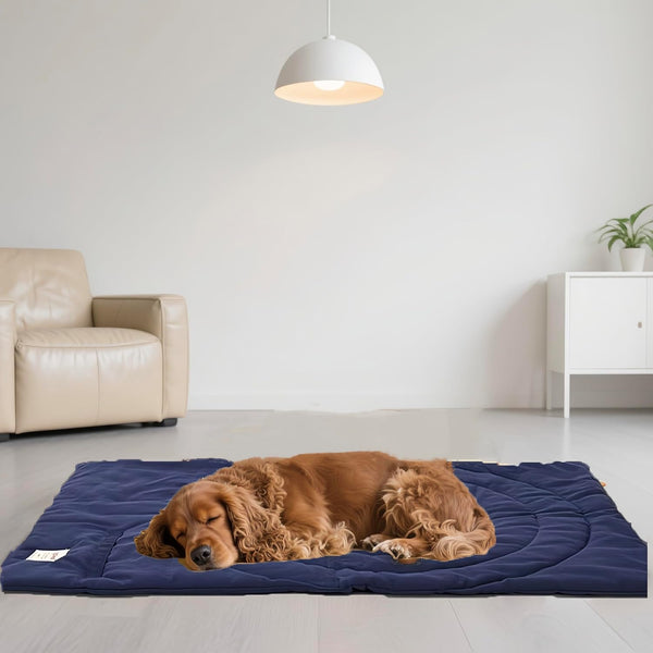 Travel Dog Bed | Camping Dog Bed | 37.4"X25.6" Waterproof Outdoor Dog Mat | Portable Place Mat for Dogs with Handle | Machine Washable | Easy Clean for Outdoor Adventures (Green, Medium)5