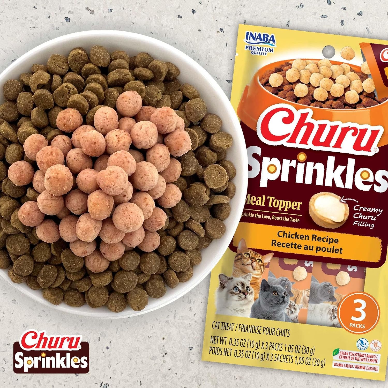inaba-churu-sprinkles-cat-meal-topper-chicken-18ct-immune-support-antioxidant-support-70-moisture-meal-topper-dual-texture-18-x-1-05-oz-packs