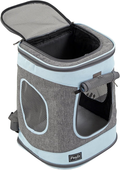 Petsfit Pet Backpack Carrier with Upgrade Waist Cushion Design to Better Fit the Waist, Suitable for Small and Medium Dogs Cats, and Rabbits up to 18 Pounds15