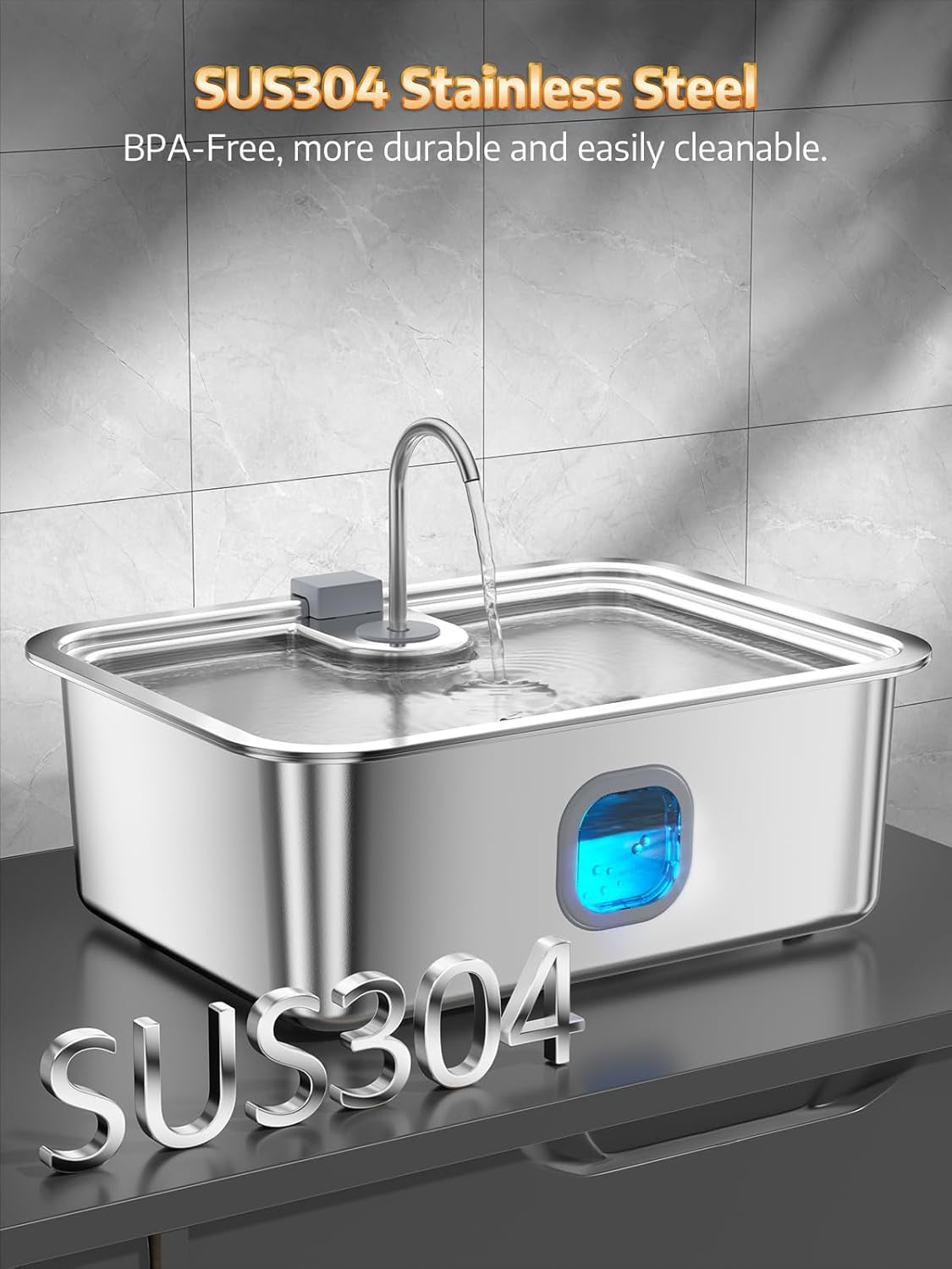 4-2gal-dog-water-fountain-for-large-dogs-16l-stainless-steel-large-dog-fountain-water-bowl-with-deeper-wider-drinking-tray-automatic-pet-water-dispenser-with-visible-window-for-multi-pets-families