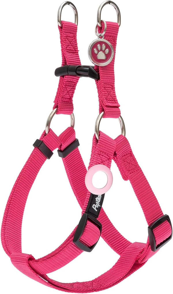 PUPTECK No Pull Dog Harness Soft Adjustable Basic Nylon Step in Puppy Vest Outdoor Walking with ID Tag13
