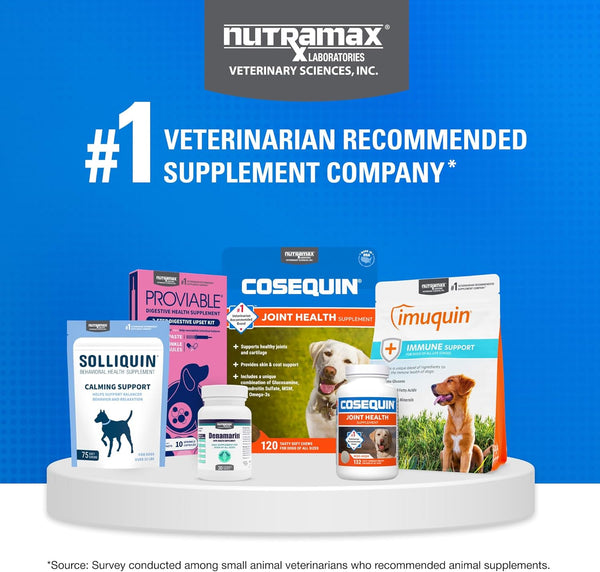 Nutramax Cosequin Dog Joint Supplement, Skin & Coat, Soft Chews, 60Ct | Glucosamine & Chondroitin for Dogs with MSM, Omega-3S, Supports Joints, Skin and Coat Health, All Ages & Sizes8