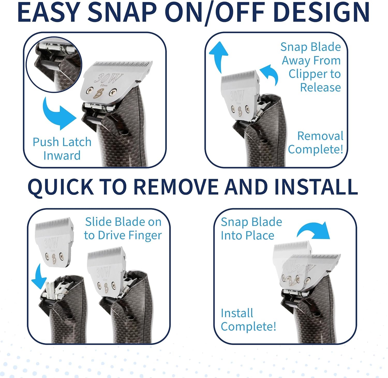 detachable-a-series-wide-30-blades-for-dog-grooming-cuts-length-1-50-0-5mm-japanese-carbonized-steel-wide-grooming-blades-compatible-a5-series-wide-clippers-for-dogs30w