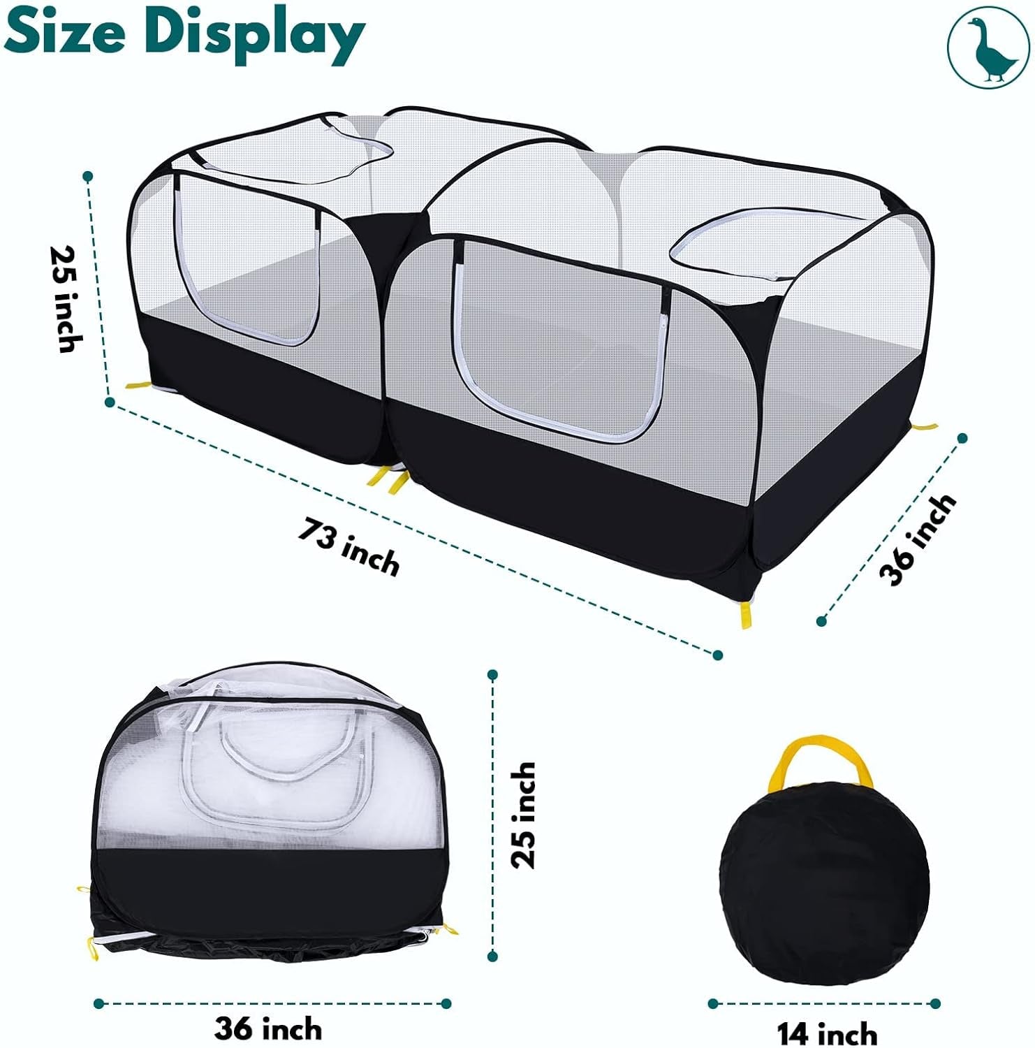 small-animals-playpen-pet-cage-tent-large-chicken-run-coop-with-detachable-bottom-breathable-transparent-mesh-walls-foldable-pet-enclosure-for-puppy-kitten-rabbits-indoor-outdoor-playpen