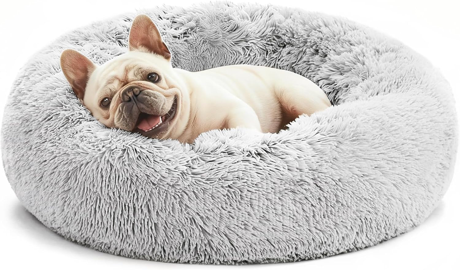 loves-cabin-calming-cat-bed-for-indoor-cats-anti-anxiety-donut-round-dog-bed-fluffy-faux-fur-washable-pet-bed-for-small-medium-dogs-and-cats-grey-20in