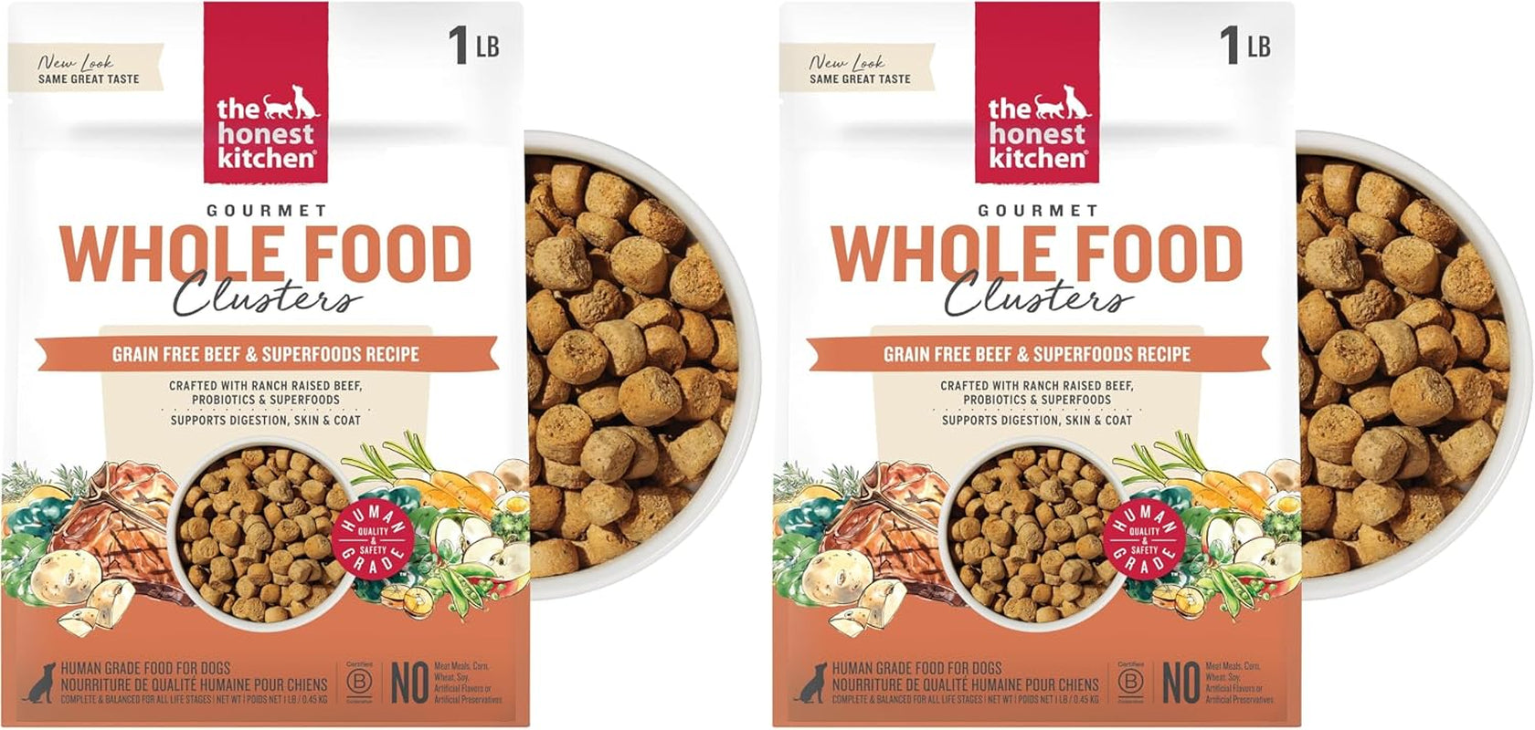 the-honest-kitchen-grain-free-beef-superfoods-whole-food-clusters-human-grade-dry-dog-food-vet-crafted-nutritional-support-for-skin-coat-digestion-overall-wellness-5-lb-bag